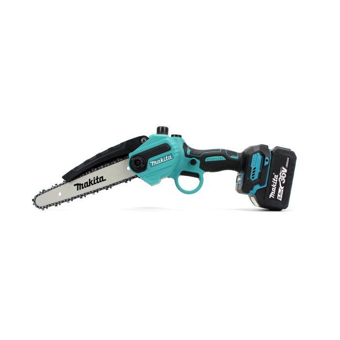 Аккумуляторная мини-пила Makita DUC155HN-8 (36V, 5AH, шина 20 см) с автоматической смазкой цепи TC