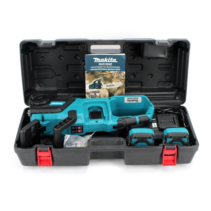 Аккумуляторная цепная пила Makita DUC353Z (36V, 6Ah, шина 40см). АКБ пила Макита TC