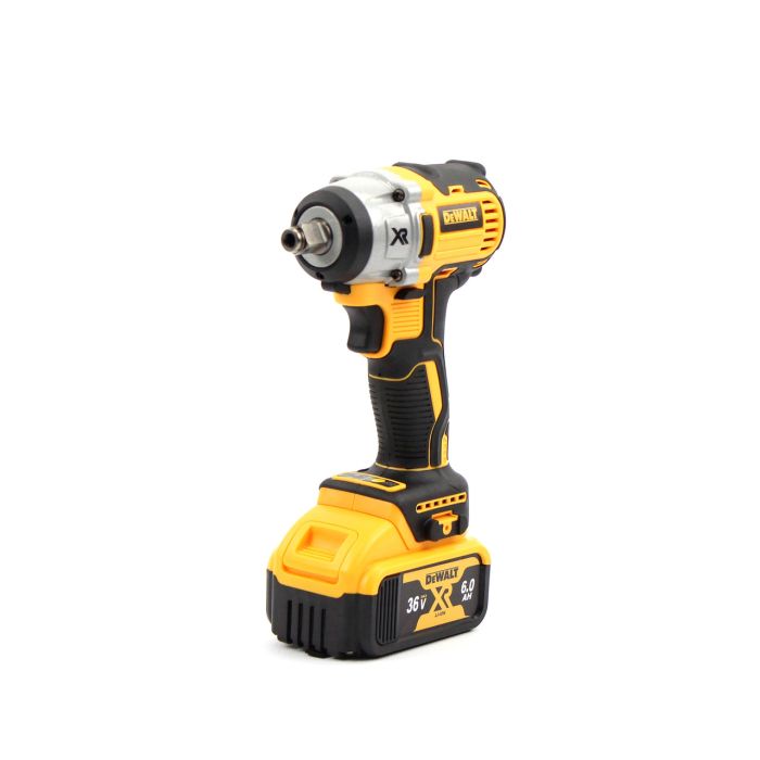 Гайковерт акумуляторний DeWalt DCF922D2T (36V, 5Ah) Гайковерт Деволт 447Nm з регулюванням обертів + ​​2АКБ у кейсі
