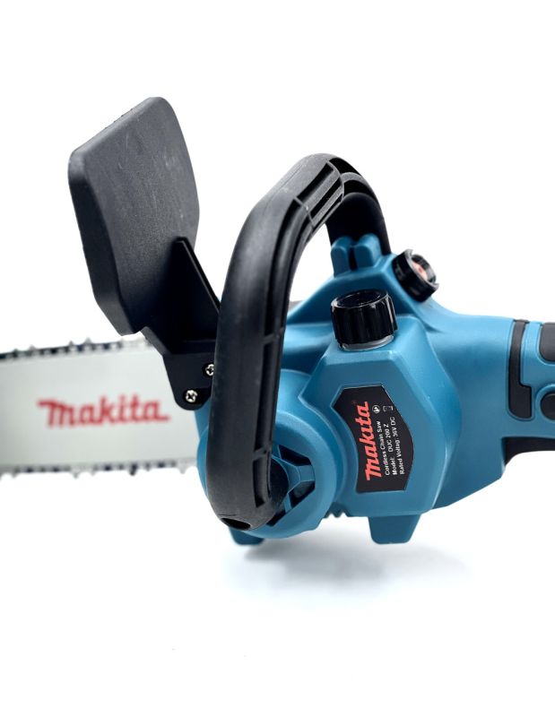 Пила акумуляторна Makita DUC200Z (36V, 6Аh) Ланцюгова АКБ веткоріз Макіта з шиною 20см для саду в синьому кейсі