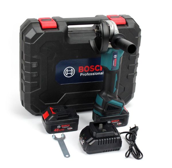 Акумуляторна болгарка Bosch GWX 48V-10C (48V, 125 мм) Потужна кутова шліфмашина Бош 48v 125 мм