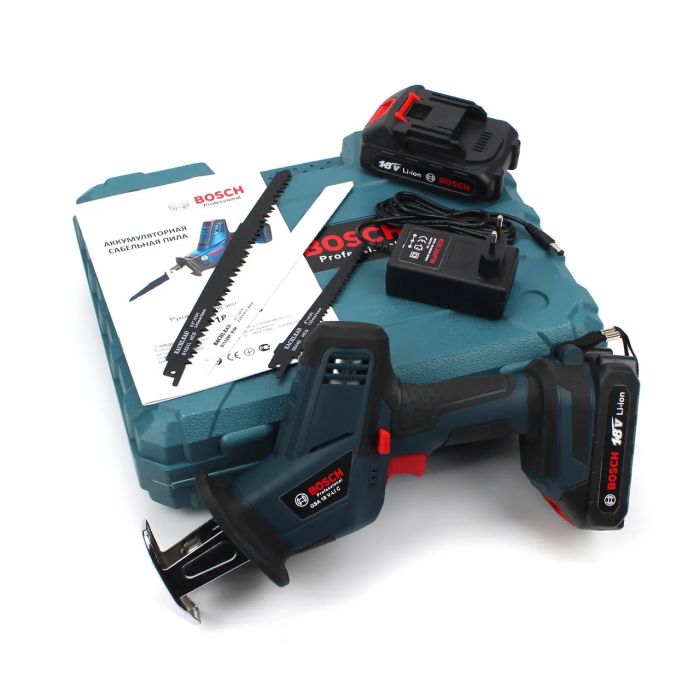 Аккумуляторная сабельная пила Bosch GSA 18V-LI C (18V 5Ah) Сабельная АКБ пила Бош