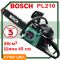 Потужна Бензопила BOSCH PL 210 (шина 45 см 6,5 кВт 58 см3) Бензинова ланцюгова пила Бош для саду