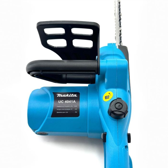 Електрична ланцюгова пилка Makita UC4041A (2,4 кВт, шина 35 см) Потужна електропилка Макіта для заготівлі дров