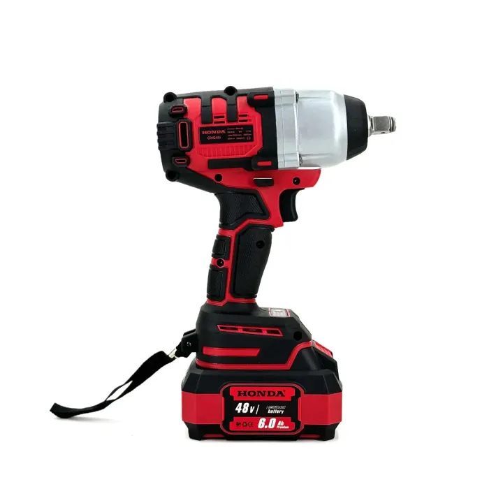 Аккумуляторный бесщеточный гайковерт HONDA GHG48i (48V, 6AH) Мощный ударный гайковерт Хонда в кейсе