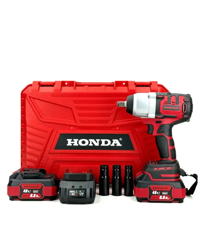 Аккумуляторный бесщеточный гайковерт HONDA GHG48i (48V, 6AH) Мощный ударный гайковерт Хонда в кейсе