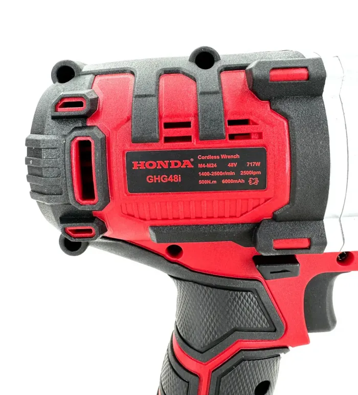 Аккумуляторный бесщеточный гайковерт HONDA GHG48i (48V, 6AH) Мощный ударный гайковерт Хонда в кейсе