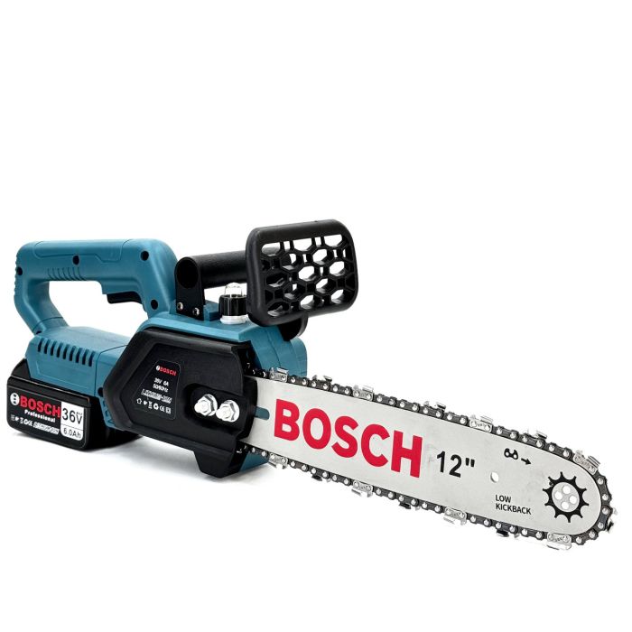Ланцюгова акумуляторна пила Bosch EasyCut 36 (36V, 6Аh) АКБ пила Бош з шиною 30 см для обрізки гілок у кейсі