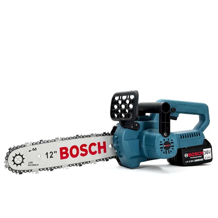 Ланцюгова акумуляторна пила Bosch EasyCut 36 (36V, 6Аh) АКБ пила Бош з шиною 30 см для обрізки гілок у кейсі
