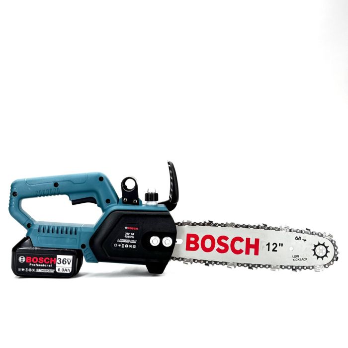 Ланцюгова акумуляторна пила Bosch EasyCut 36 (36V, 6Аh) АКБ пила Бош з шиною 30 см для обрізки гілок у кейсі