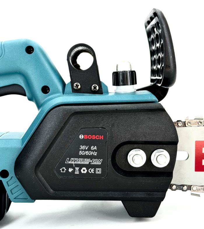 Ланцюгова акумуляторна пила Bosch EasyCut 36 (36V, 6Аh) АКБ пила Бош з шиною 30 см для обрізки гілок у кейсі