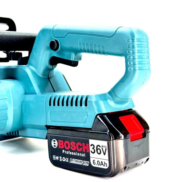 Ланцюгова акумуляторна пила Bosch EasyCut 36 (36V, 6Аh) АКБ пила Бош з шиною 30 см для обрізки гілок у кейсі