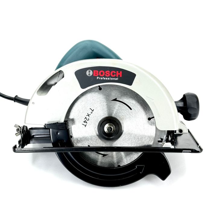 Дискова циркулярна пилка Bosch GKS1800 (1800 Вт, 5500 об/хв) Циркулярка Бош електрична з направляючою для дому