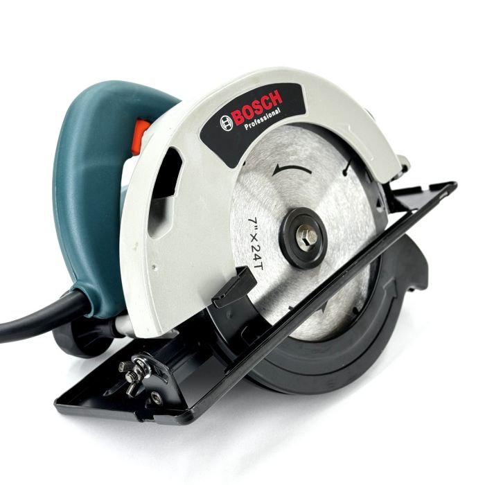 Дискова циркулярна пилка Bosch GKS1800 (1800 Вт, 5500 об/хв) Циркулярка Бош електрична з направляючою для дому