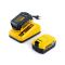 Аккумуляторная бесщеточная болгарка DeWalt DCG413 (48V, 6Ah) Угловая шлифмашина Деволт 125 мм для дерева и металла