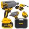 Безщітковий ударний акумуляторний гайковерт DeWalt DCF995P2T (48V 6Ah) АКБ Деволт 1350 Nm для великих навантажень