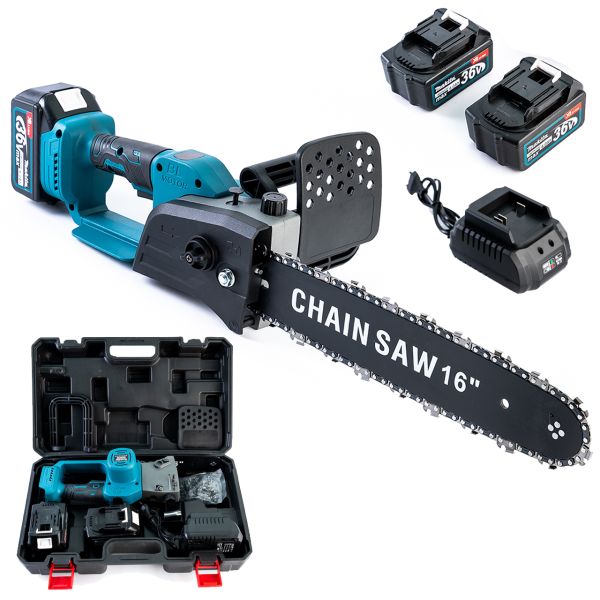 Безщіткова акумуляторна пила Makita DUC330Z (36V, 6 Ah) із шиною 40 см Потужна пила Макіта з двома АКБ