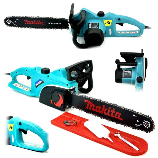 Электрическая цепная пила Makita UC4020A (2,8 кВт) Мощная электропила Макита с шиной 40см для распила древесины