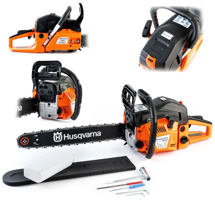 Бензопила Husqvarna 365 ХР (3,5 кВт, шина 45 см) Цепная бензиновая пила Хускварна для рубки древесины