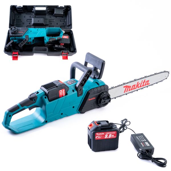 Акумуляторна ланцюгова пила Makita UC017GZ ( 36V 9 Ah) Безщіткова АКБ пила Макіта із шиною 45 см для дров