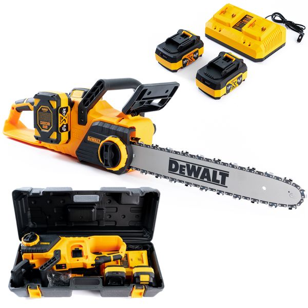Акумуляторна ланцюгова пила DeWalt DCM575N (36V, 6 Ah, шина 40 см) АКБ пила Девольт 40 см для дров