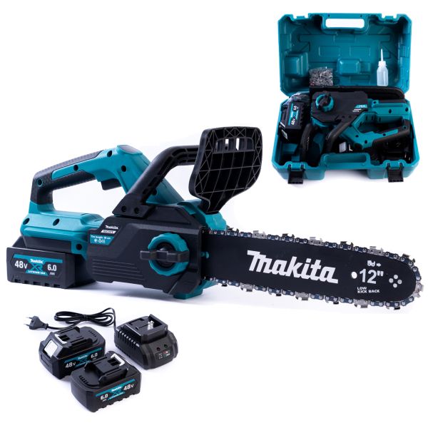 Безщіткова акумуляторна пила Makita DUC357Z (48V,6Ah) шина 30 см Ланцюгова електропила Макіт