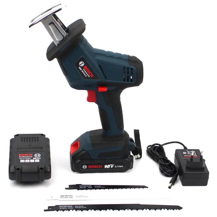 Аккумуляторная сабельная пила Bosch GSA 18V-LI C (18V 5Ah) Сабельная АКБ пила Бош
