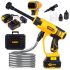 Аккумуляторная мини-мойка DeWalt DCPW600N (36V, 6Ah 40 бар) Бесщеточная ручная АКБ мойка Деволт для автомобиля