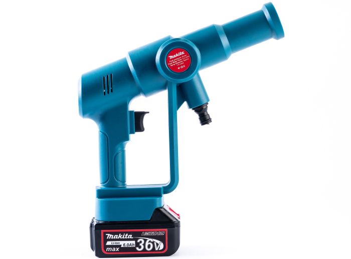 Безщіткова акумуляторна мийка Makita DHW160Z (36V, 6Ah,36 БАР) Портативна ручна АКБ мінімийка Макіта