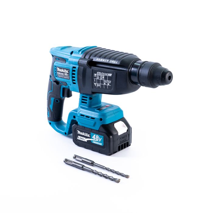 Безщітковий акумуляторний набір Makita 3в1 48V Шуруповерт DHP485BL+перфоратор DHR330Z+Болгарка DGA554ZL