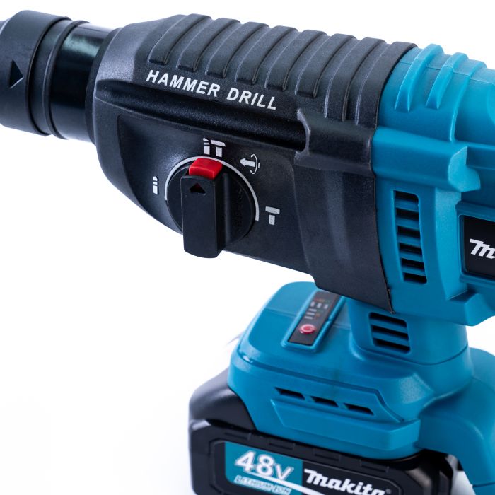 Безщітковий акумуляторний набір Makita 3в1 48V Шуруповерт DHP485BL+перфоратор DHR330Z+Болгарка DGA554ZL
