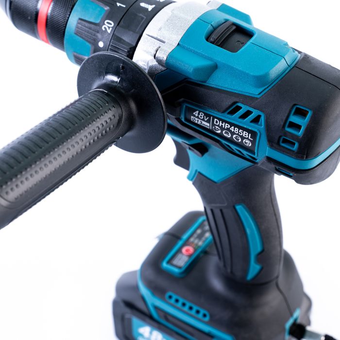 Безщітковий акумуляторний набір Makita 3в1 48V Шуруповерт DHP485BL+перфоратор DHR330Z+Болгарка DGA554ZL