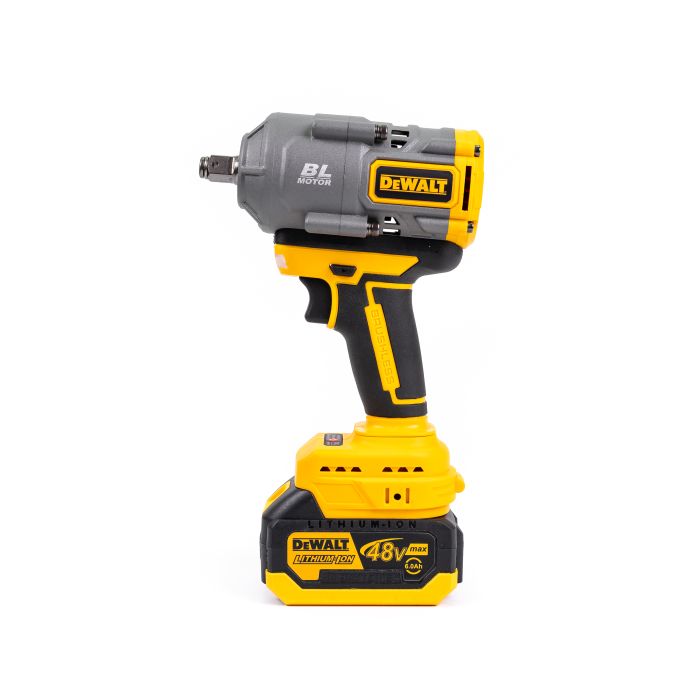 Гайковерт акумуляторний DeWalt DCF985P2T (48V 6Ah) Безщеточний ударний АКБ гайковерт Деволт 1100 Нм з набором інструментів