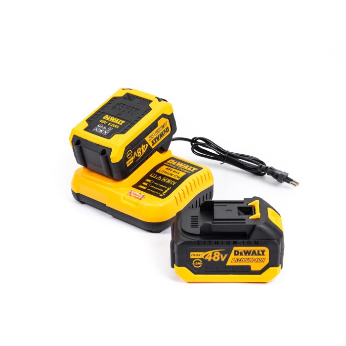 Ударний акумуляторний гайковерт DeWalt DCF965P2T (48V 6Ah, 800 Nm) Безщітковий гайковерт Деволт з комплектом інструментів