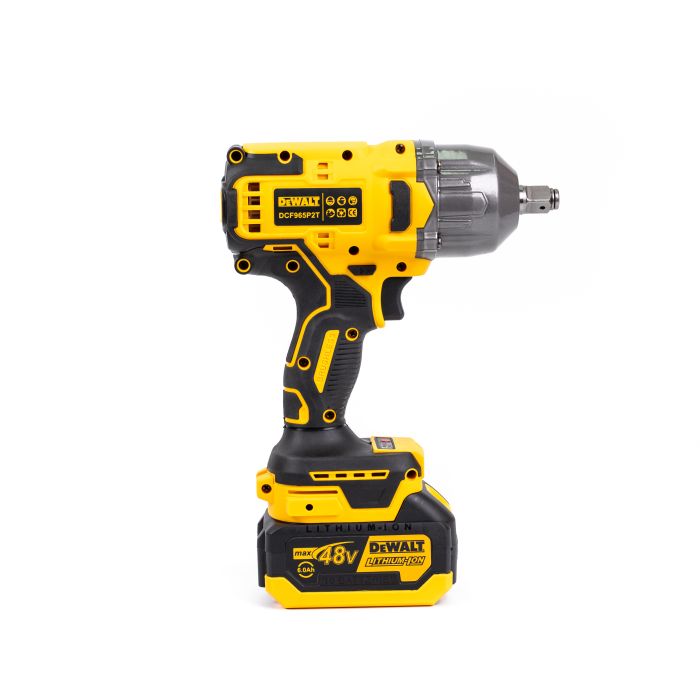 Ударний акумуляторний гайковерт DeWalt DCF965P2T (48V 6Ah, 800 Nm) Безщітковий гайковерт Деволт з комплектом інструментів