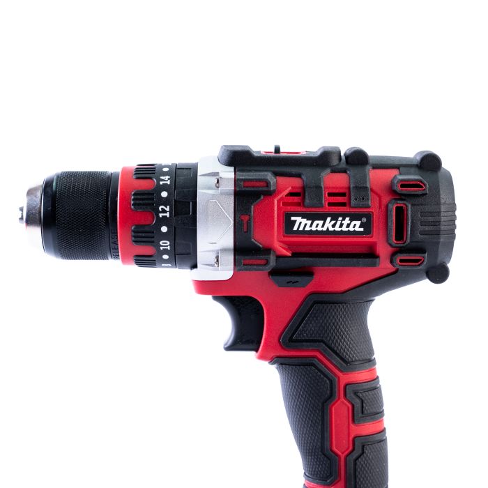 Шуруповерт акумуляторний Makita DHP486 (36V, 6Ah) Шуруповерт Макіта з ударом і швидкозатискним патроном 10мм в кейсі