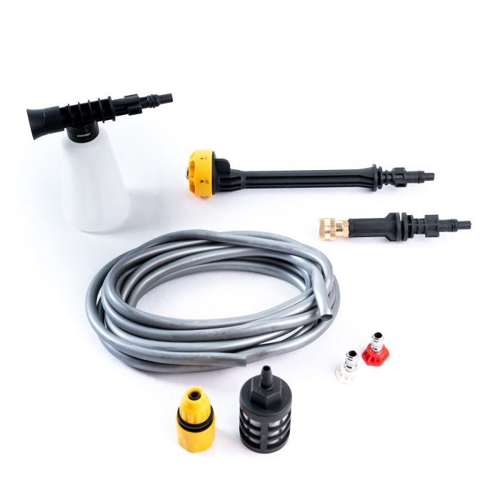 Аккумуляторная бесщеточная мойка DeWalt DCPW1012B ( 36V 6Ah 40 бар) Ручная автомойка Девольт с дисплеем