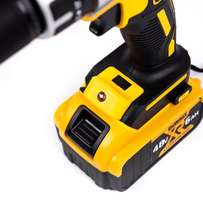 Набор DeWalt 2в1 аккумуляторный (48V 6Ah) Шуруповерт DCD796 + Болгарка бесщеточная DCG405P2 Набор Деволт с 2 АКБ