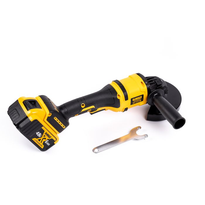 Набор DeWalt 2в1 аккумуляторный (48V 6Ah) Шуруповерт DCD796 + Болгарка бесщеточная DCG405P2 Набор Деволт с 2 АКБ