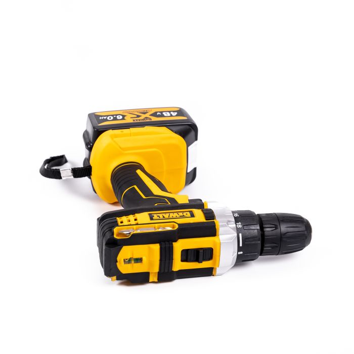 Набор аккумуляторный DeWalt 5в1 48V (Шуруповерт + Гайковерт + Перфоратор + УШМ + Циркулярка) Бесщеточный АКБ набор Деволт 5в1