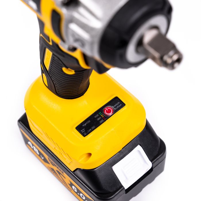 Набор аккумуляторный DeWalt 5в1 48V (Шуруповерт + Гайковерт + Перфоратор + УШМ + Циркулярка) Бесщеточный АКБ набор Деволт 5в1