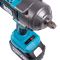 Аккумуляторный гайковерт бесщеточный ударный Makita TW1001GZ 1000Hm (48V, 9AH) с набором головок Макита