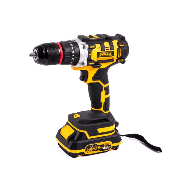 Аккумуляторный набор DeWalt 2в1 бесщеточный 48V Шуруповерт DCD709M2T+Болгарка DCG509NT с LED экраном Деволт
