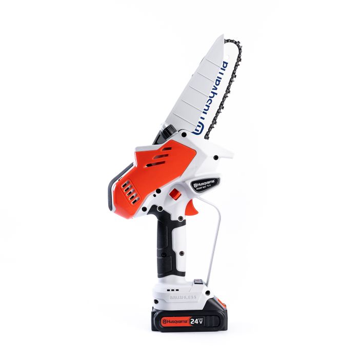 Бесщеточная аккумуляторная пила Husqvarna 85iXP KIT (24V, 5AH) 15 см Мини-пила хускварна с подачей смазки
