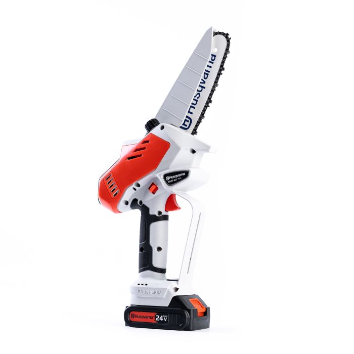 Бесщеточная аккумуляторная пила Husqvarna 85iXP KIT (24V, 5AH) 15 см Мини-пила хускварна с подачей смазки