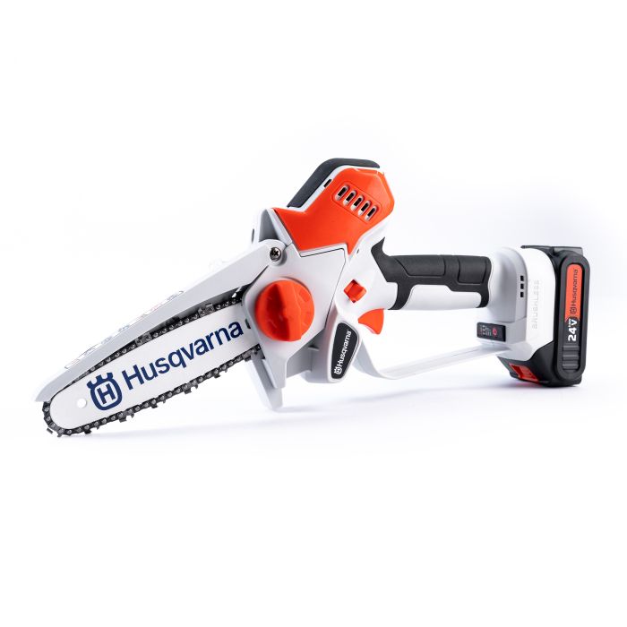Бесщеточная аккумуляторная пила Husqvarna 85iXP KIT (24V, 5AH) 15 см Мини-пила хускварна с подачей смазки