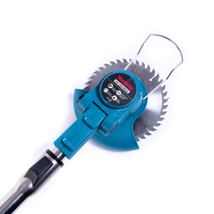 Аккумуляторный садовый триммер Makita UR156DWAE (48V 6Ah) АКБ триммер с 2 аккумуляторами Макита