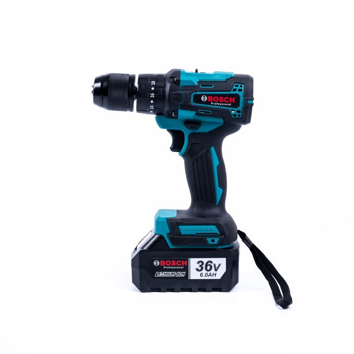 Аккумуляторный ударный шуруповерт Bosch GSB 36-2LI (36V, 6Ah) Бесщеточный шуруповерт Бош 13 мм с набором