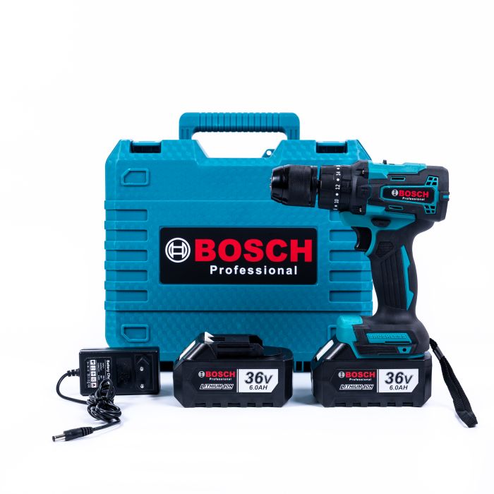 Аккумуляторный ударный шуруповерт Bosch GSB 36-2LI (36V, 6Ah) Бесщеточный шуруповерт Бош 13 мм с набором