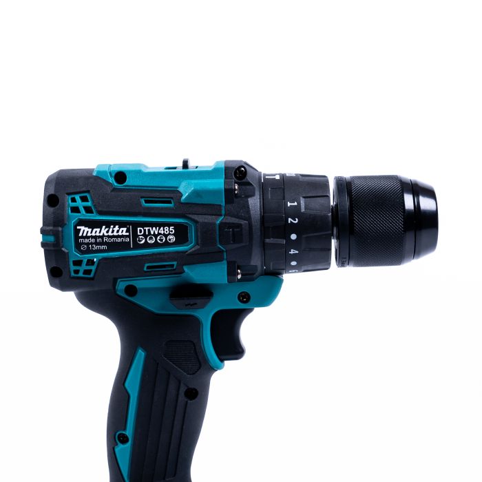 Аккумуляторный ударный шуруповерт Makita DTW485 (36V, 6AH) Бесщеточный шуруповерт Макита 13 мм с набором